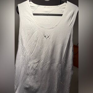 White Sleeveless Top